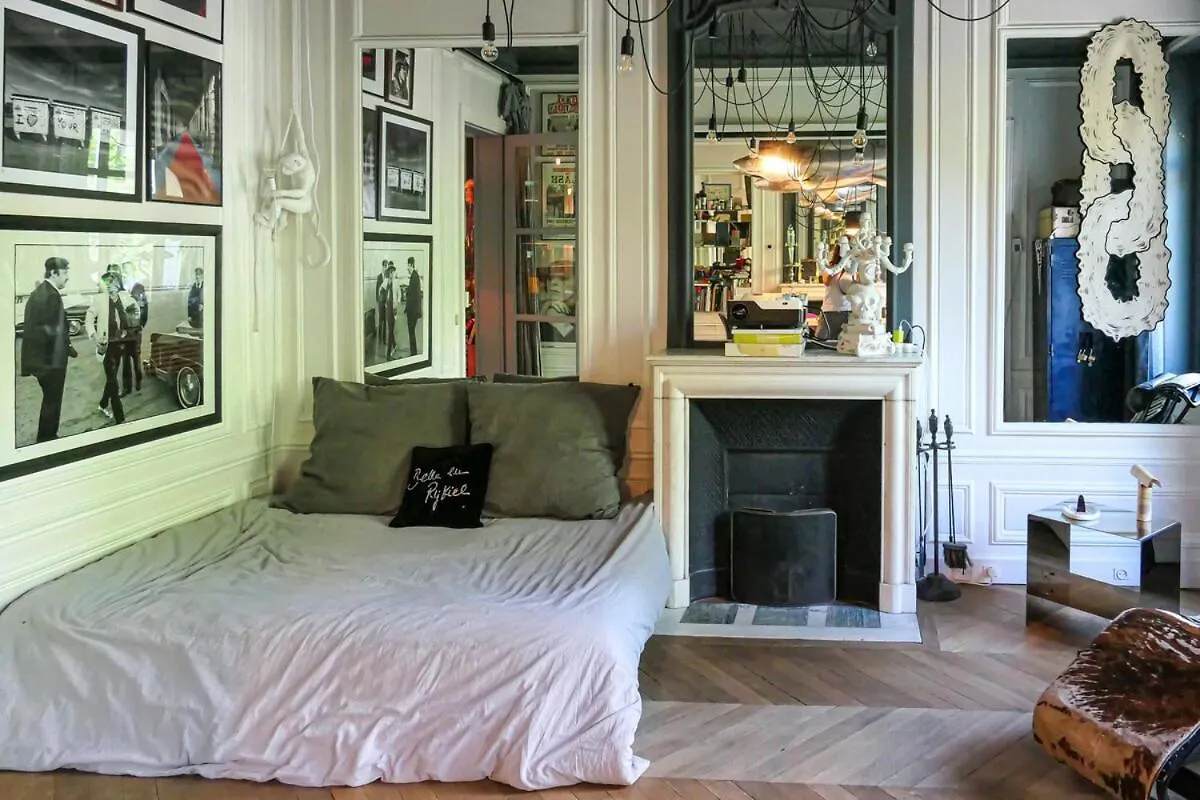 Large Boheme Creative Flat Below Montmartre Paris 0*,