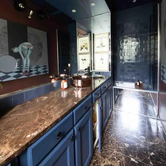 Large Boheme Creative Flat Below Montmartre Paris